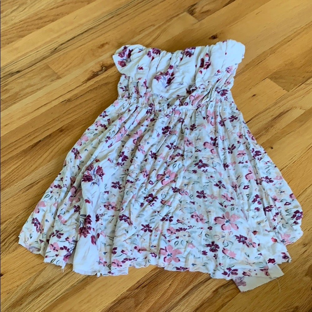 kimchi blue floral tube dress